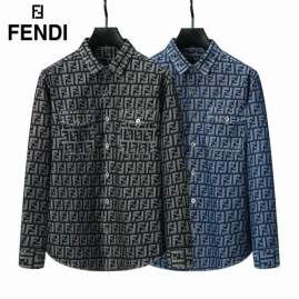 Picture of Fendi Shirt Long _SKUFendiM-3XL14m26826256